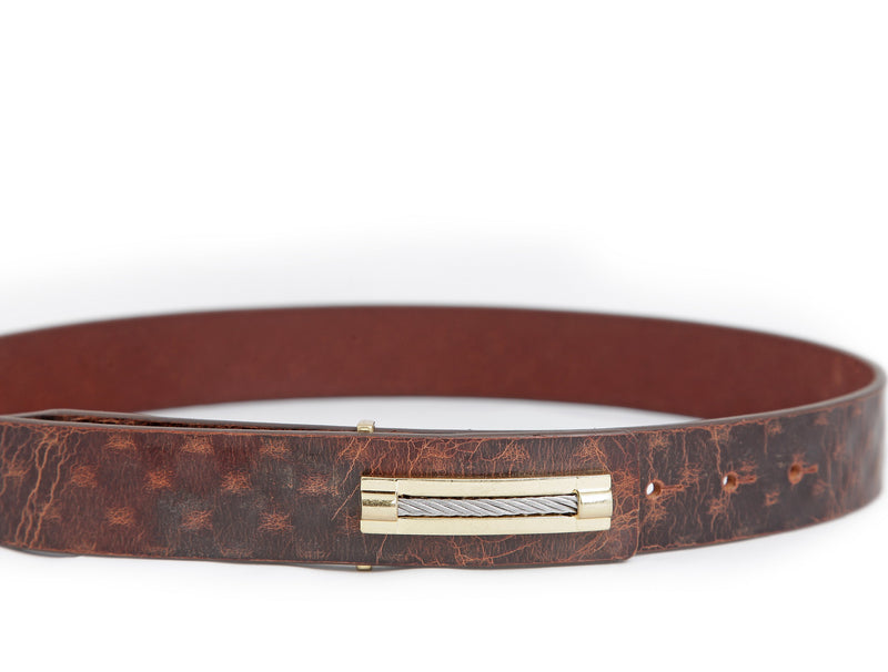 Men's Full Grain Classic Leather Belt | Buffalo Collection