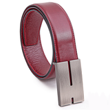 Men's Full Grain Flat Buckle Belt | Freya Collection