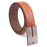 Men's Full Grain Flat Buckle Belt | Freya Collection