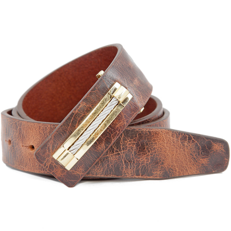 Men's Full Grain Classic Leather Belt | Buffalo Collection